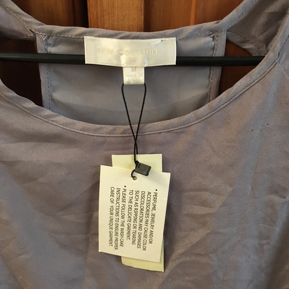 NWT mm couture top